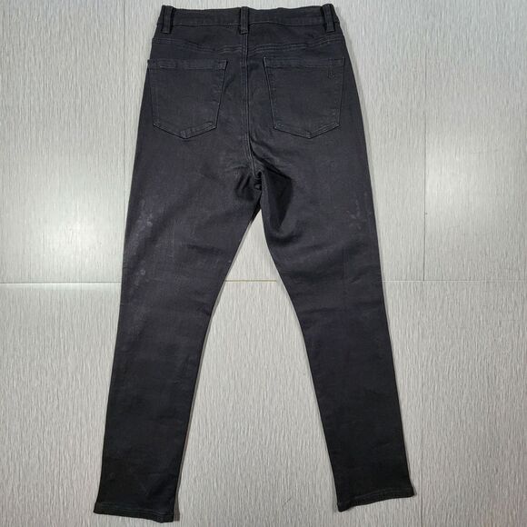 DG2 Women's Size 8 Classic Stretch Black Jeans Studded PRE OWNED - Picture 8 of 13